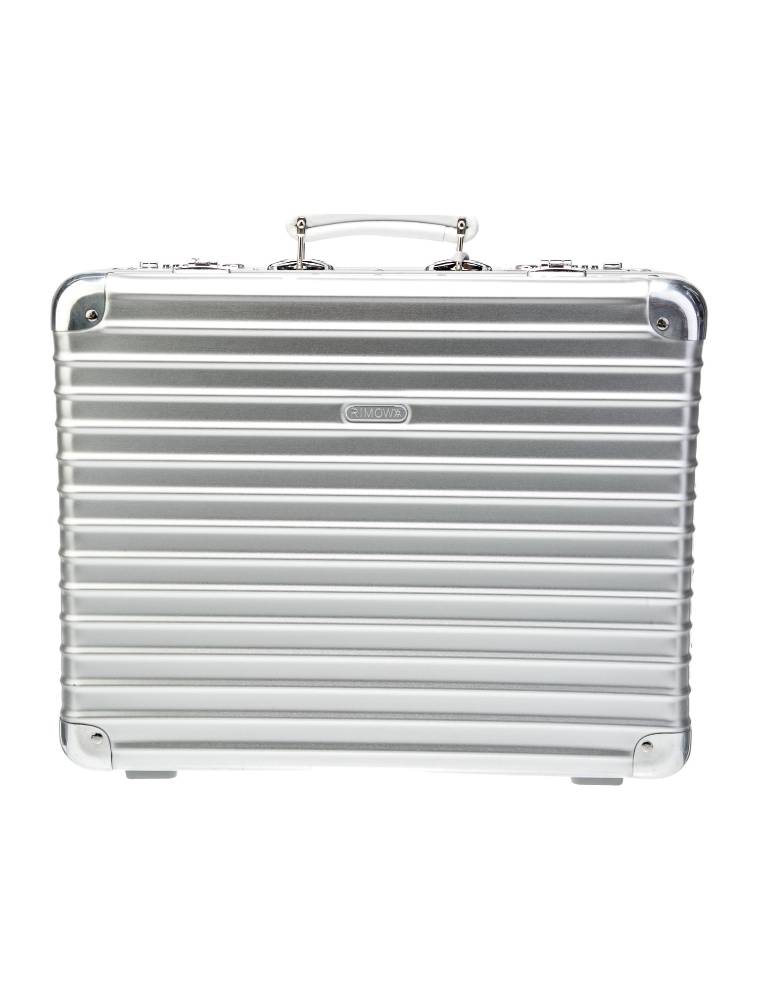 Rimowa iPhone 14 Pro Max Alu Case w/ Tags - Silver