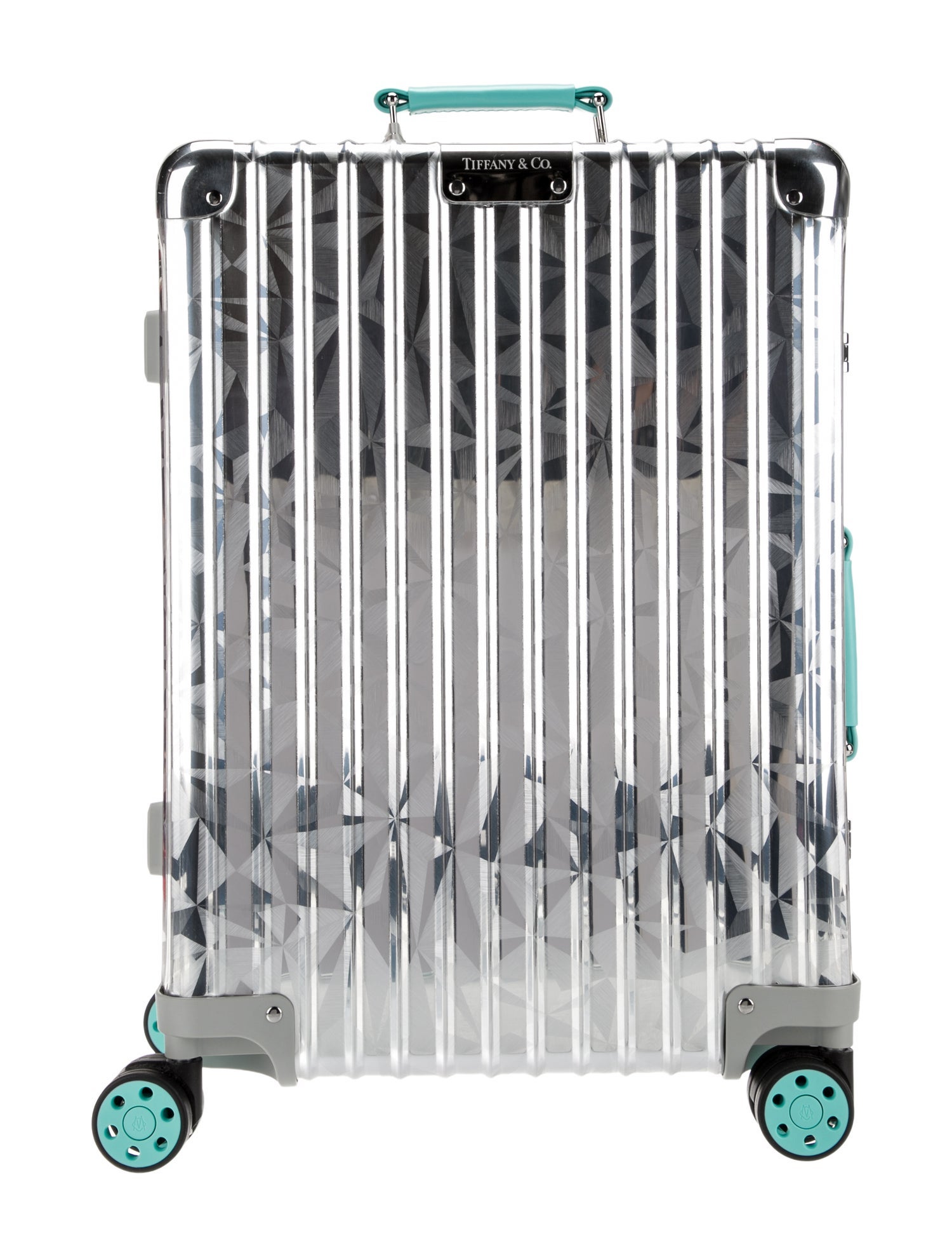 Rimowa Leather Trim Metal Suitcase w/Tags