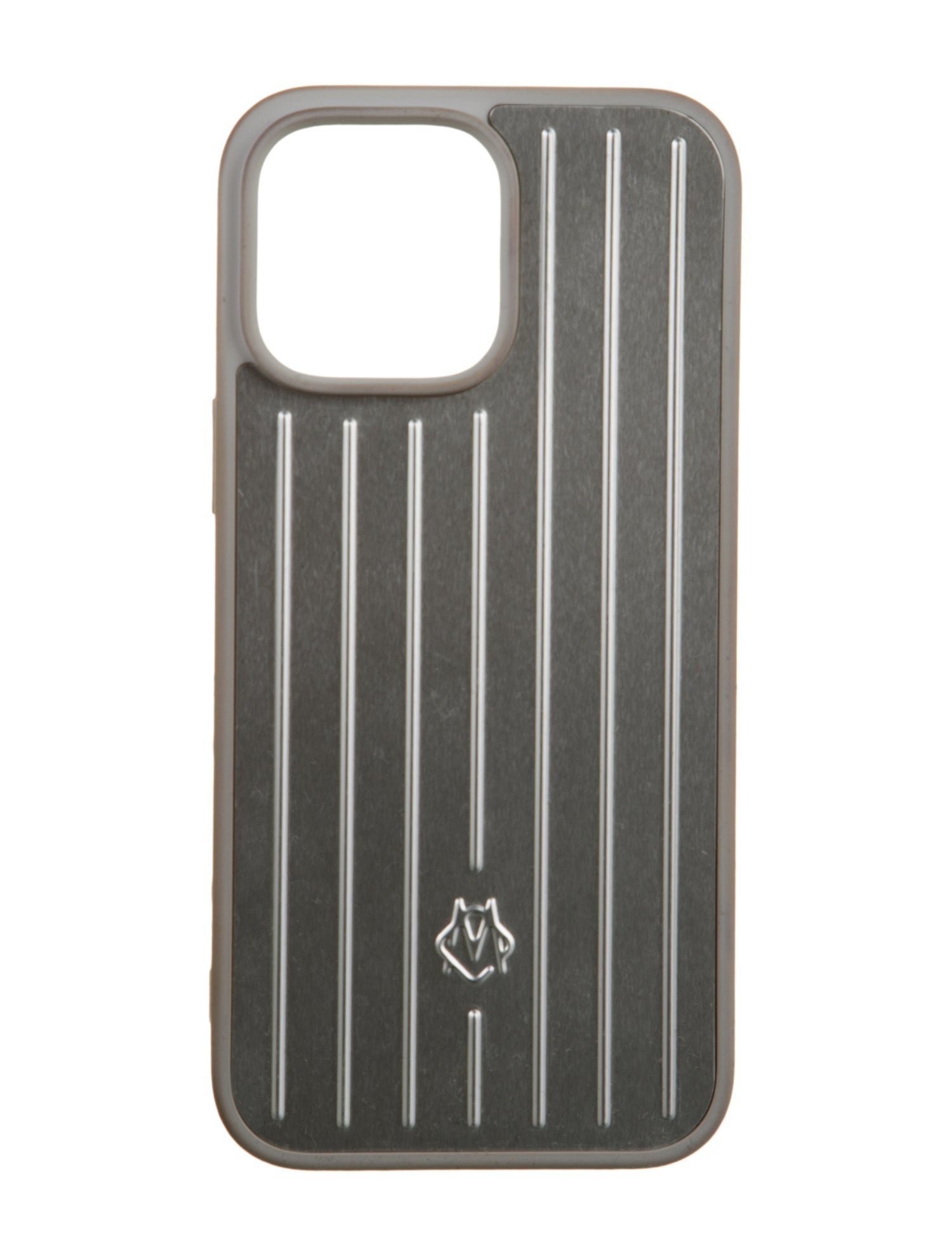 Rimowa Iphone 11 Pro Max Case w/ Tags - Silver Phone Cases