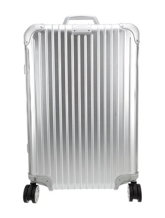 Rimowa silver suitcase
