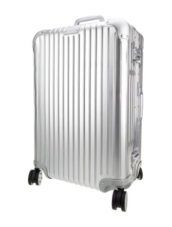 Rimowa silver suitcase