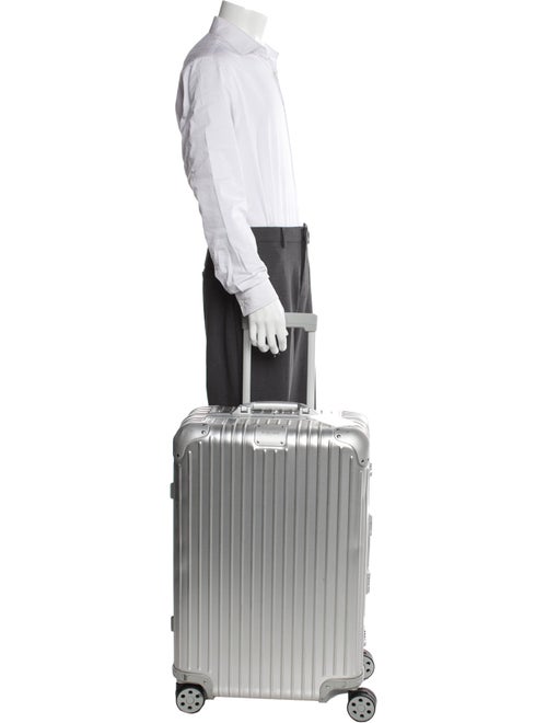 Rimowa silver suitcase