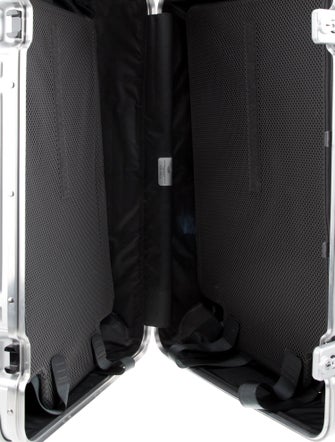 Rimowa silver suitcase