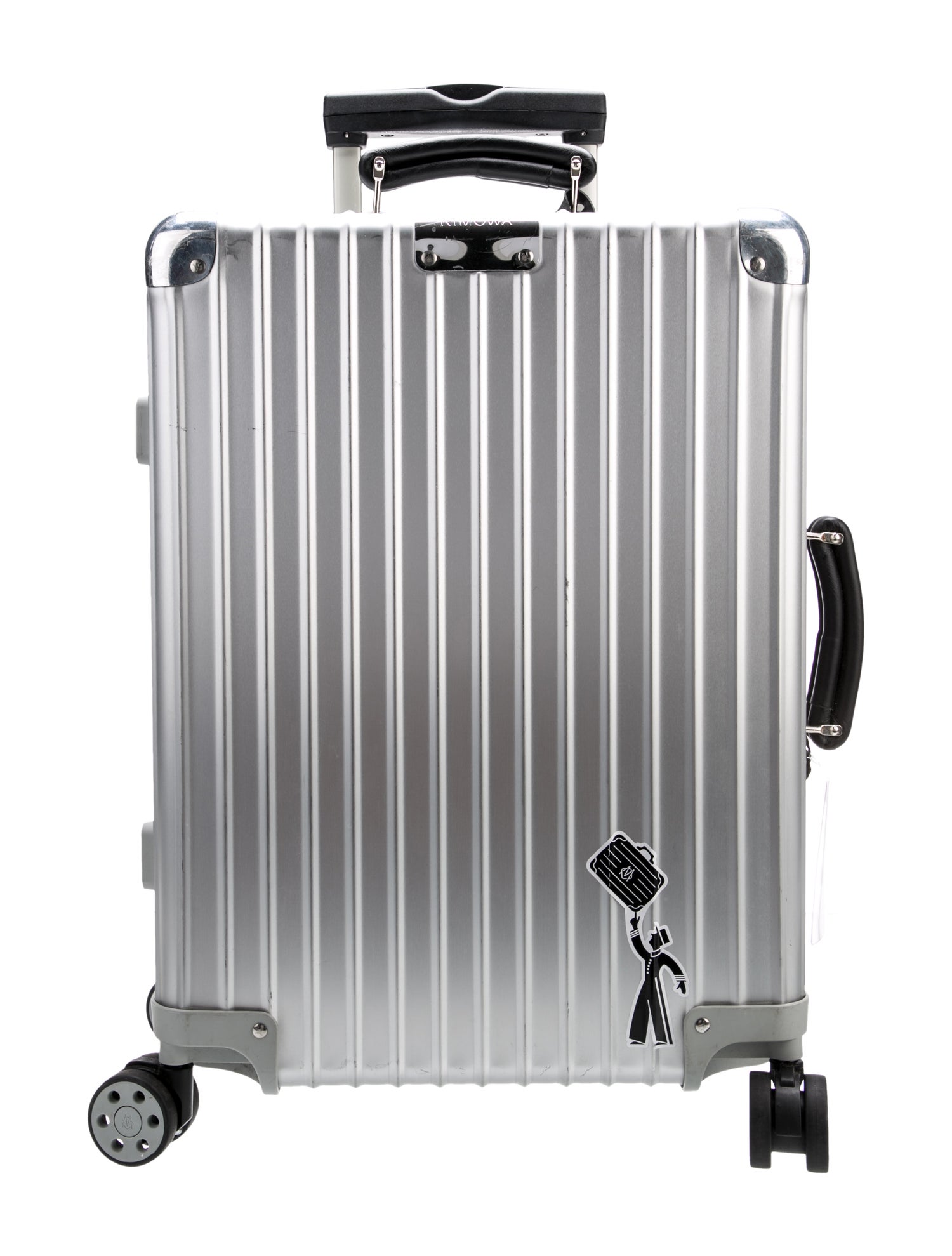 Rimowa Silver Carry On Luggage
