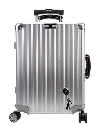 Rimowa Silver Carry On Luggage