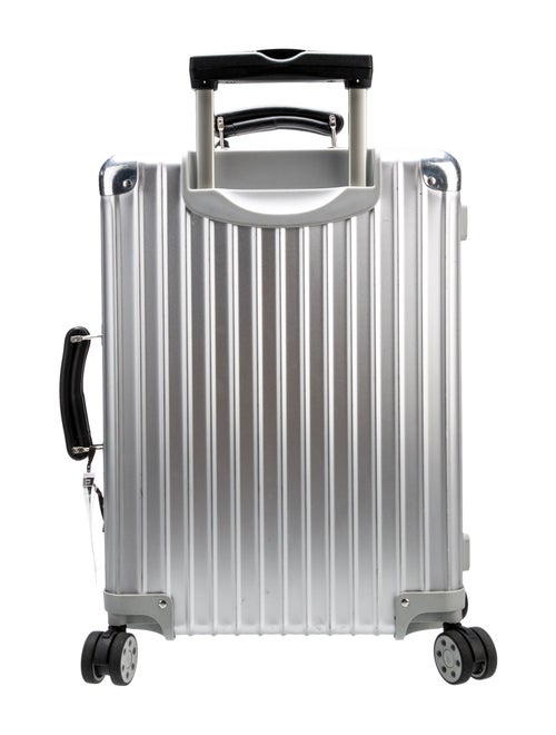 Rimowa Silver Carry On Luggage