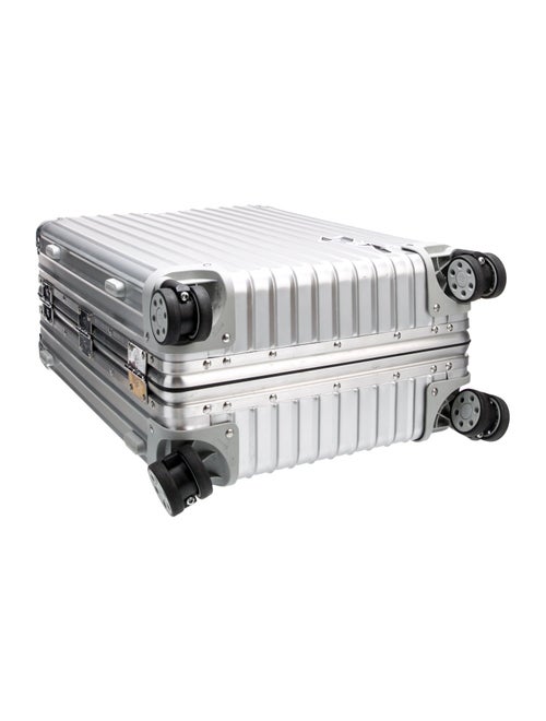 Rimowa Silver Carry On Luggage