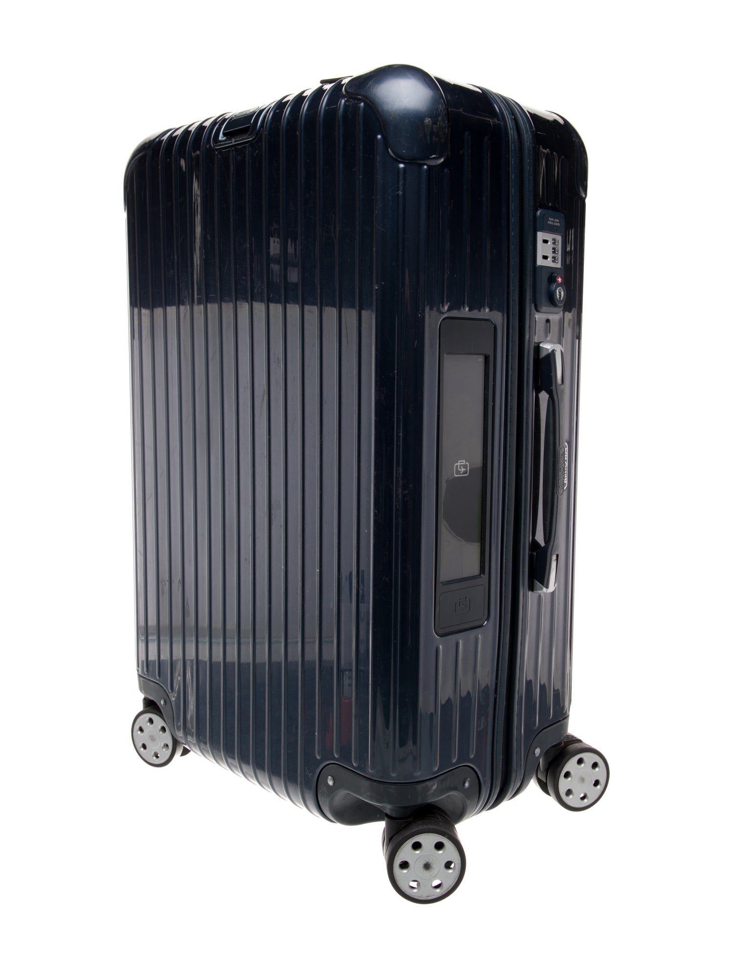 Rimowa Blue Suitcase