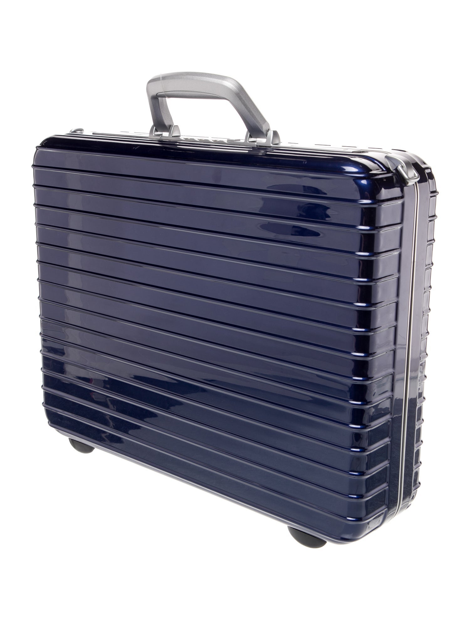 Rimowa mens blue trunk and steamers luggage