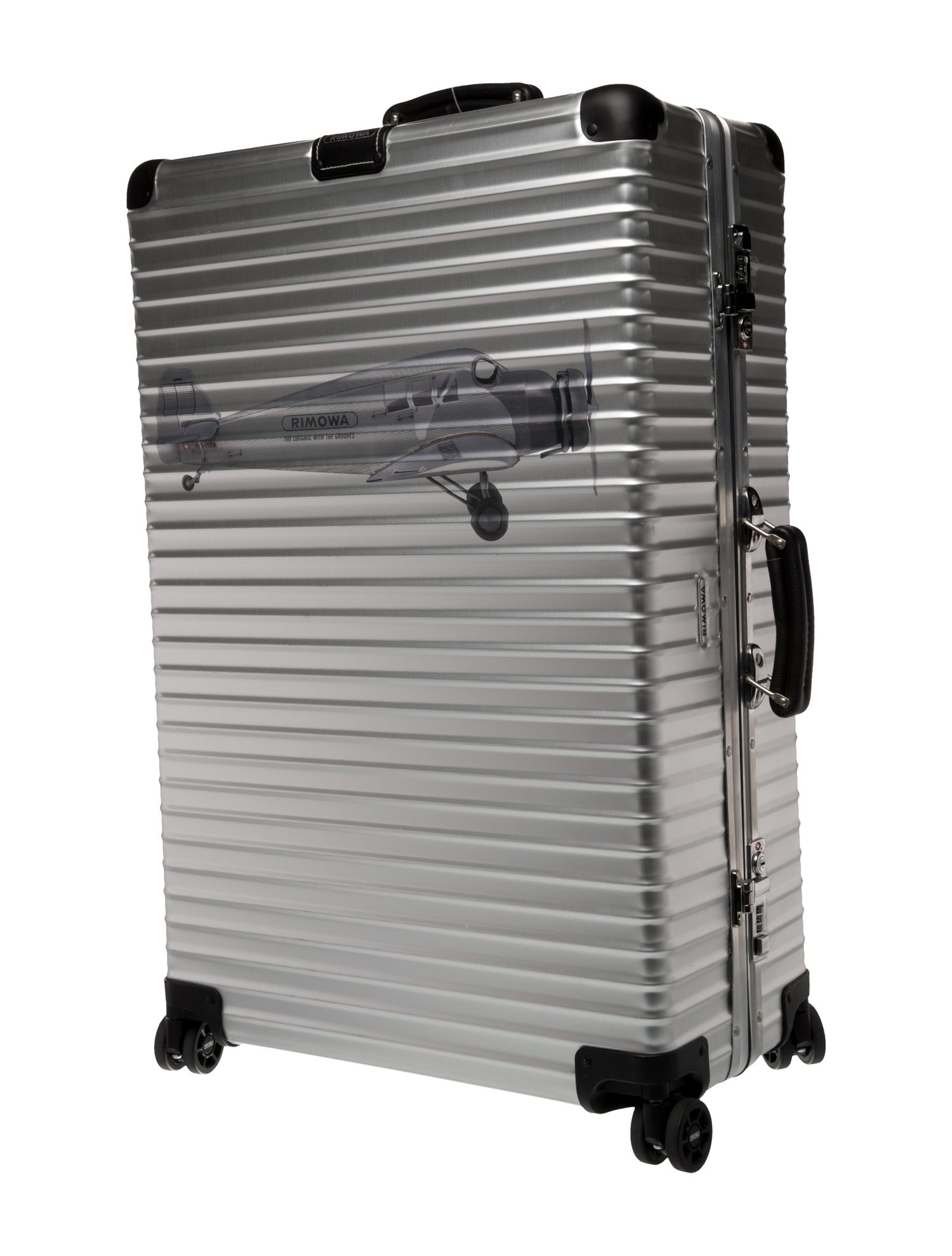 Rimowa Silver metal luggage