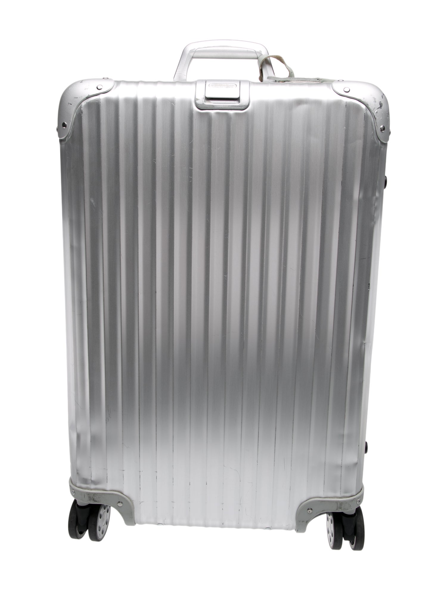 Rimowa Men's Silver Aluminum Roller