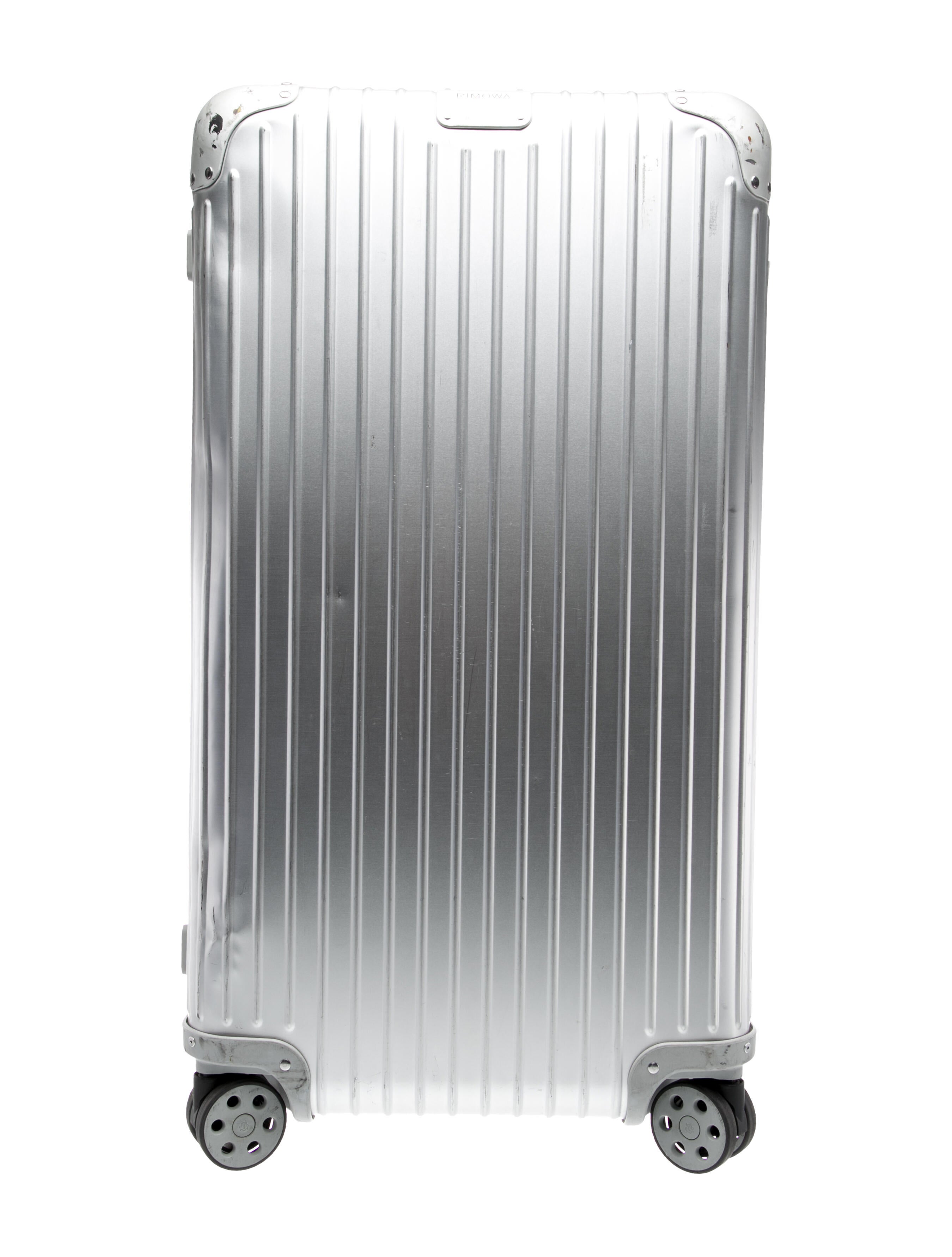 Rimowa Silver Aluminum Suitcase