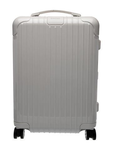 Pre-owned Rimowa Suitcase In White