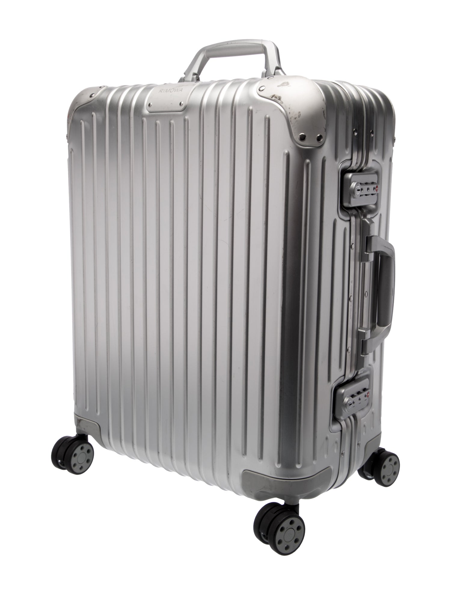 Rimowa Aluminum Suitcase with Retractable Handle