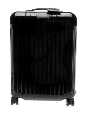 Pre-owned Rimowa Aluminium Suitcase In Black