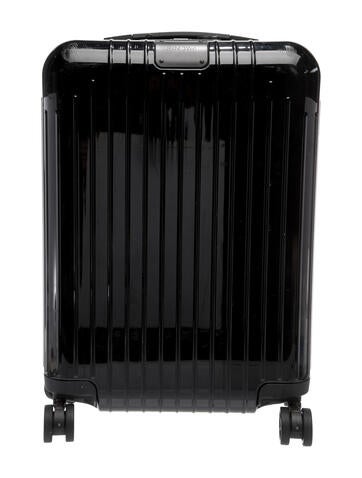Pre-owned Rimowa Salsa Deluxe Multiwheel Carry On Suitcase. In Black