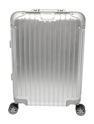 Pre-owned Rimowa Suitcase In Silver