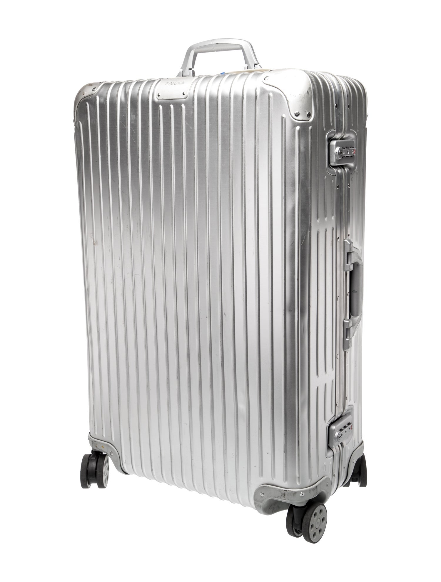Rimowa Large Silver Travel Suitcase