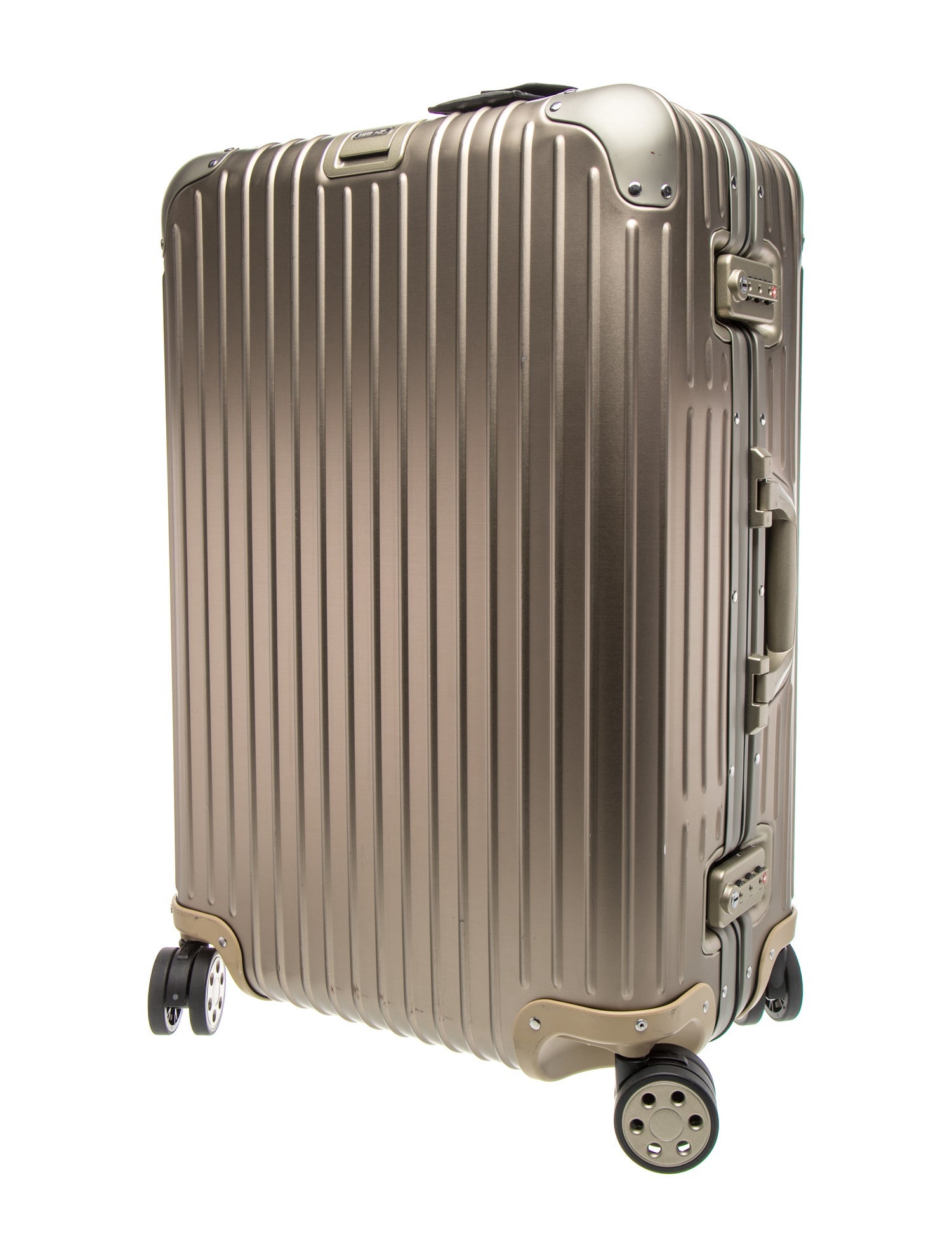 Rimowa x Lufthansa Boeing 747-8 Aluminum Original Carry-On Cabin S