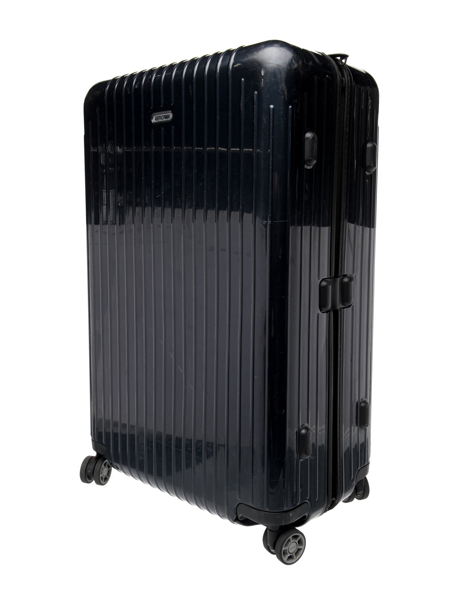 Rimowa Blue Hard Shell Roller Bag