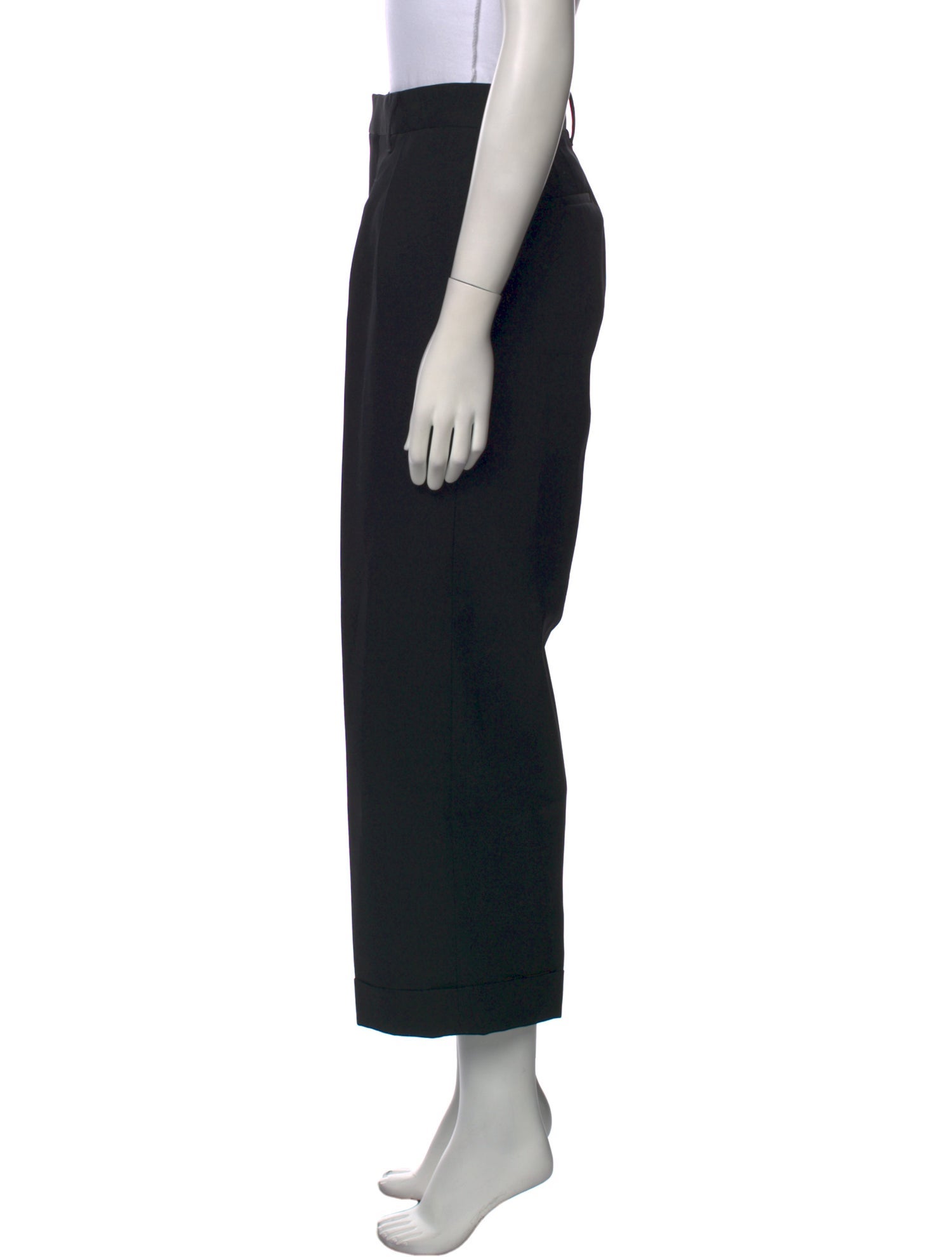 Runway Marc Jacobs Wool Wide Leg Pants