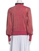 Runway Marc Jacobs Wool Mock Neck Sweatshirt