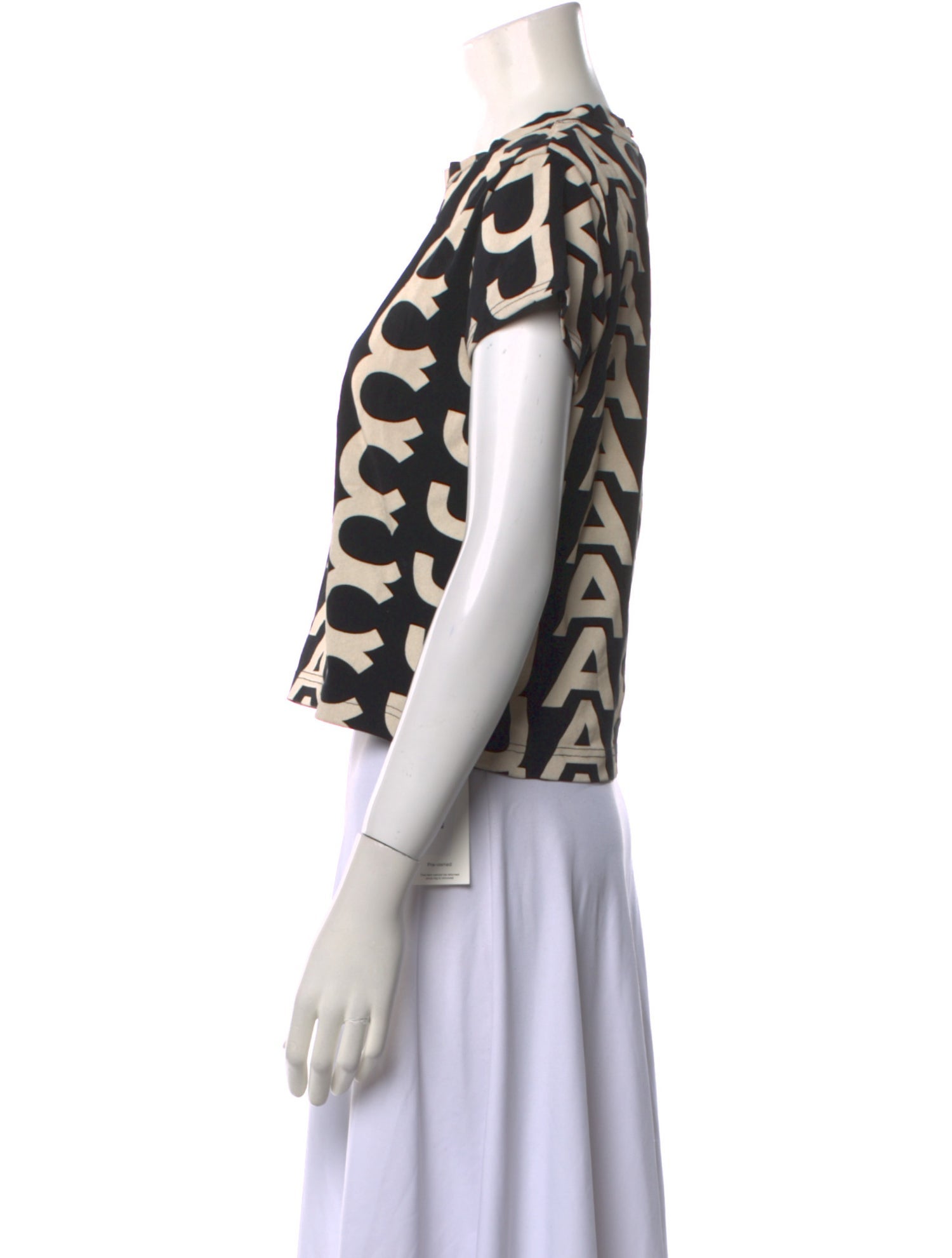 Runway Marc Jacobs Printed Crew Neck T-Shirt