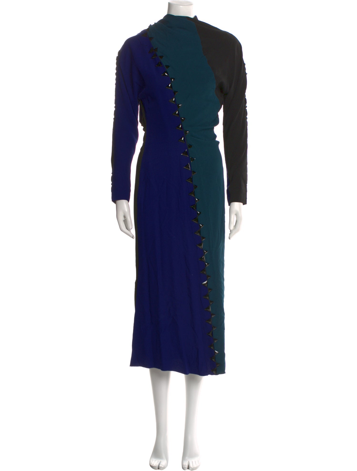 Runway Marc Jacobs Mock Neck Long Dress