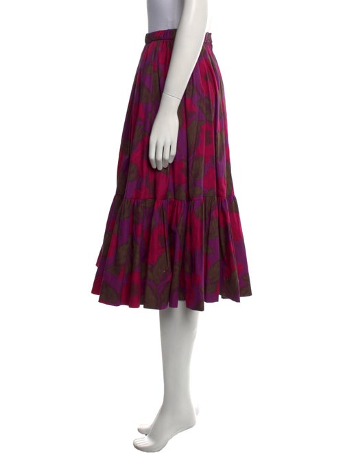 Runway Marc Jacobs Printed Knee-Length Skirt