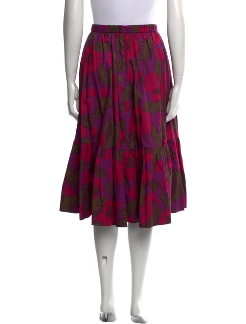 Runway Marc Jacobs Printed Knee-Length Skirt