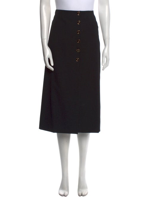 Runway Marc Jacobs Wool Midi Length Skirt