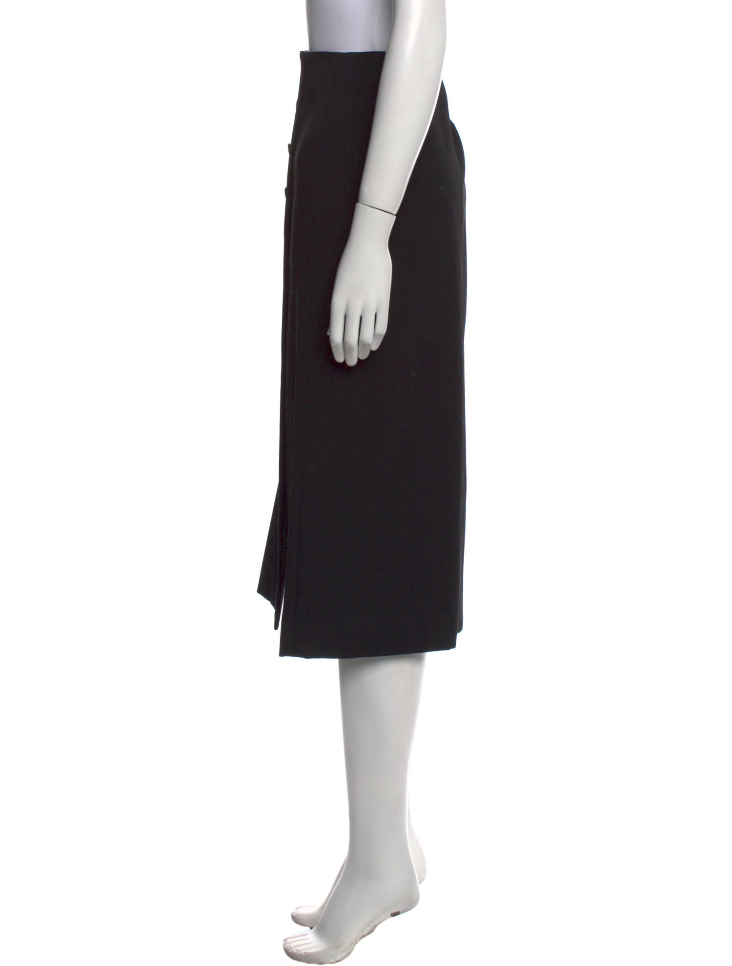 Runway Marc Jacobs Wool Midi Length Skirt