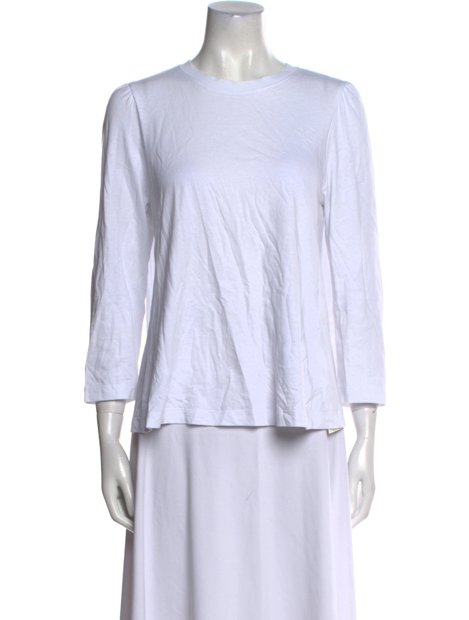 Runway Marc Jacobs Crew Neck Three-Quarter Sleeve Top