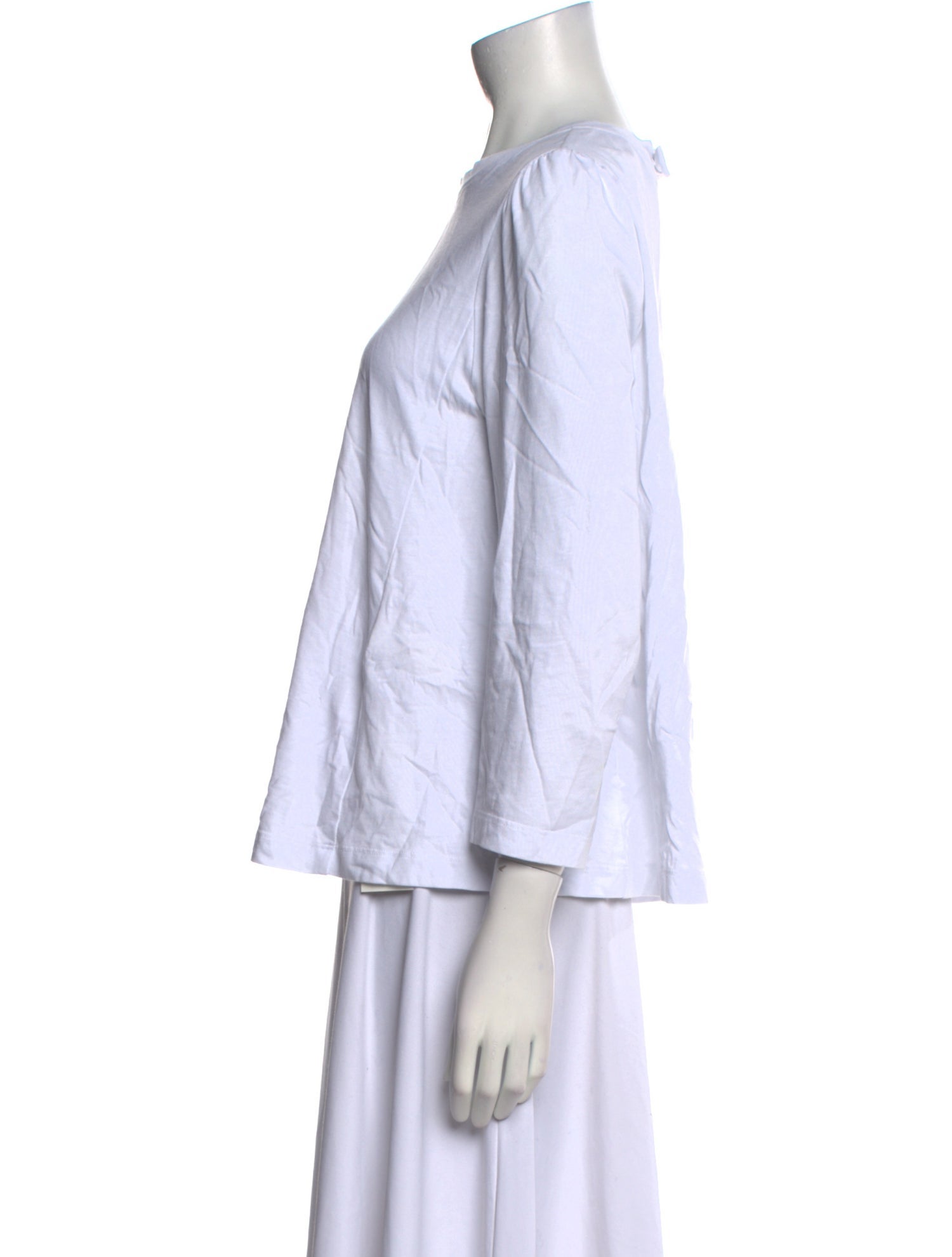 Runway Marc Jacobs Crew Neck Three-Quarter Sleeve Top