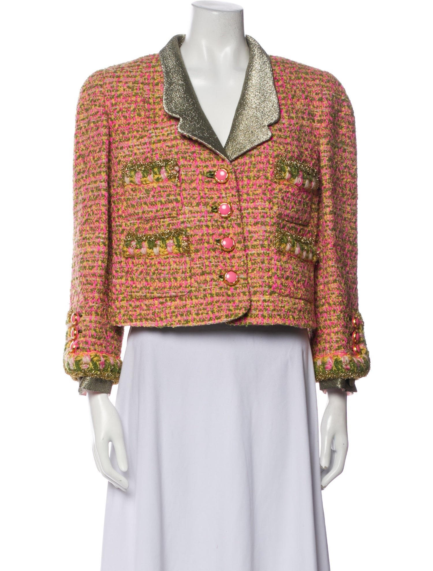 Runway Marc Jacobs Tweed Pattern Blazer w/ Tags