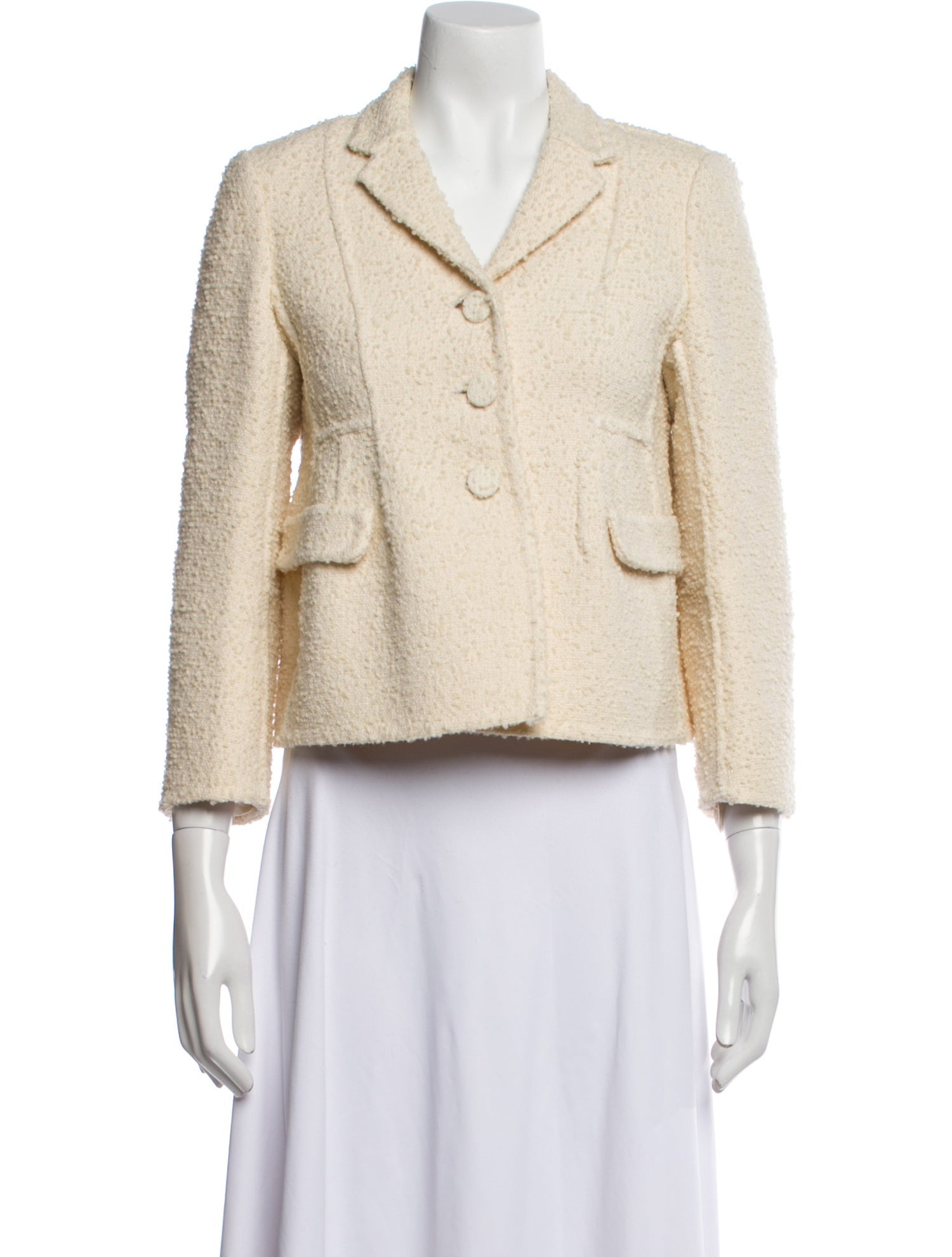 Runway Marc Jacobs Virgin Wool Tweed Pattern Blazer