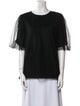 Runway Marc Jacobs Crew Neck Short Sleeve Blouse
