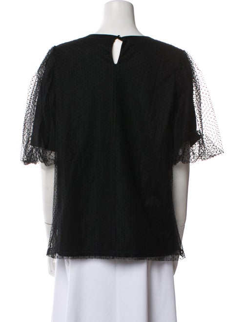 Runway Marc Jacobs Crew Neck Short Sleeve Blouse