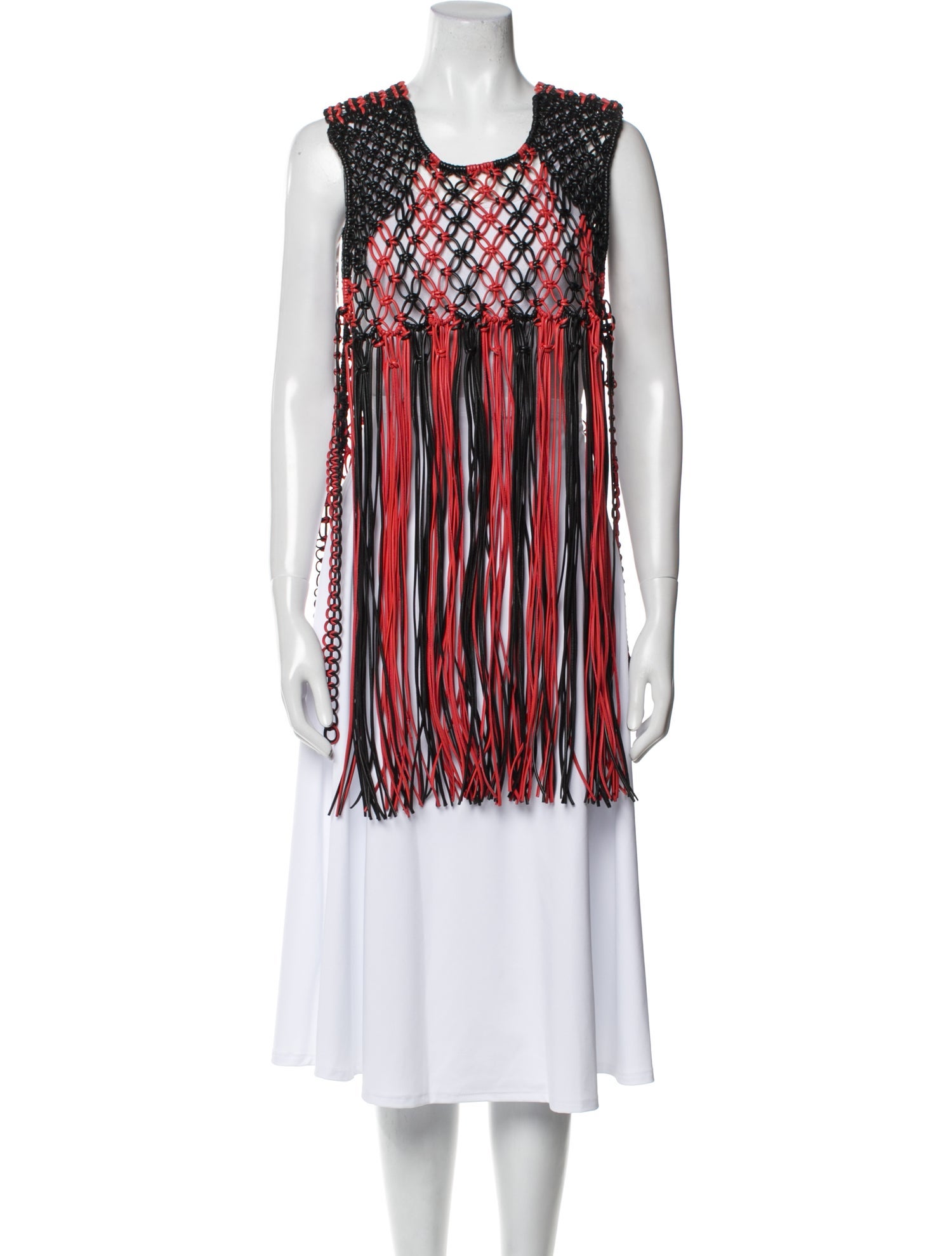 Unbranded Calfskin Patterned Vest