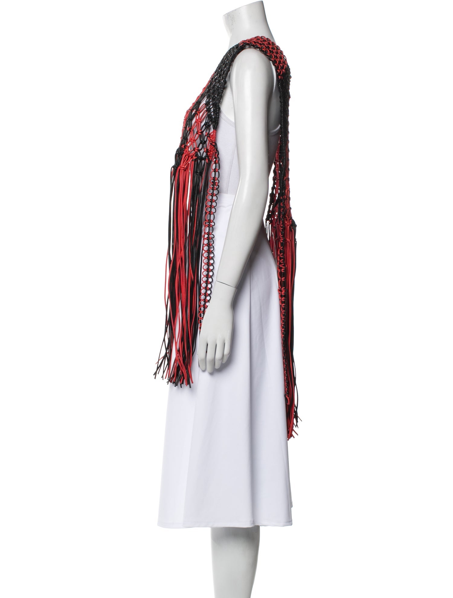 Unbranded Calfskin Patterned Vest