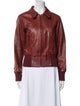 Runway Marc Jacobs Lamb Leather Bomber Jacket