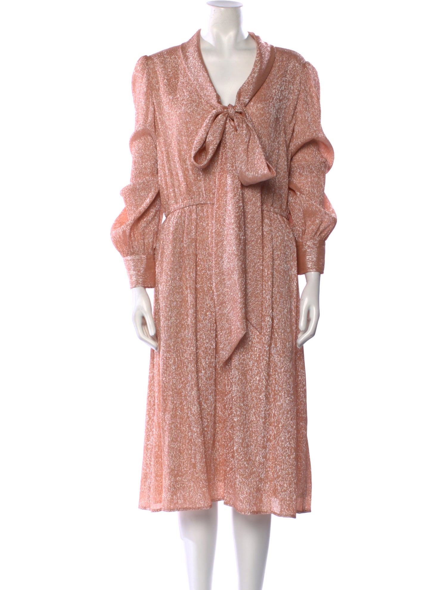 Runway Marc Jacobs Silk Midi Length Dress