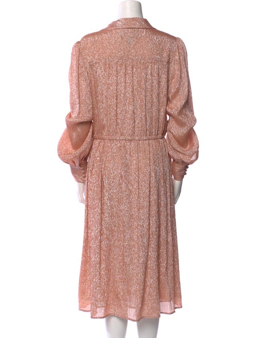 Runway Marc Jacobs Silk Midi Length Dress