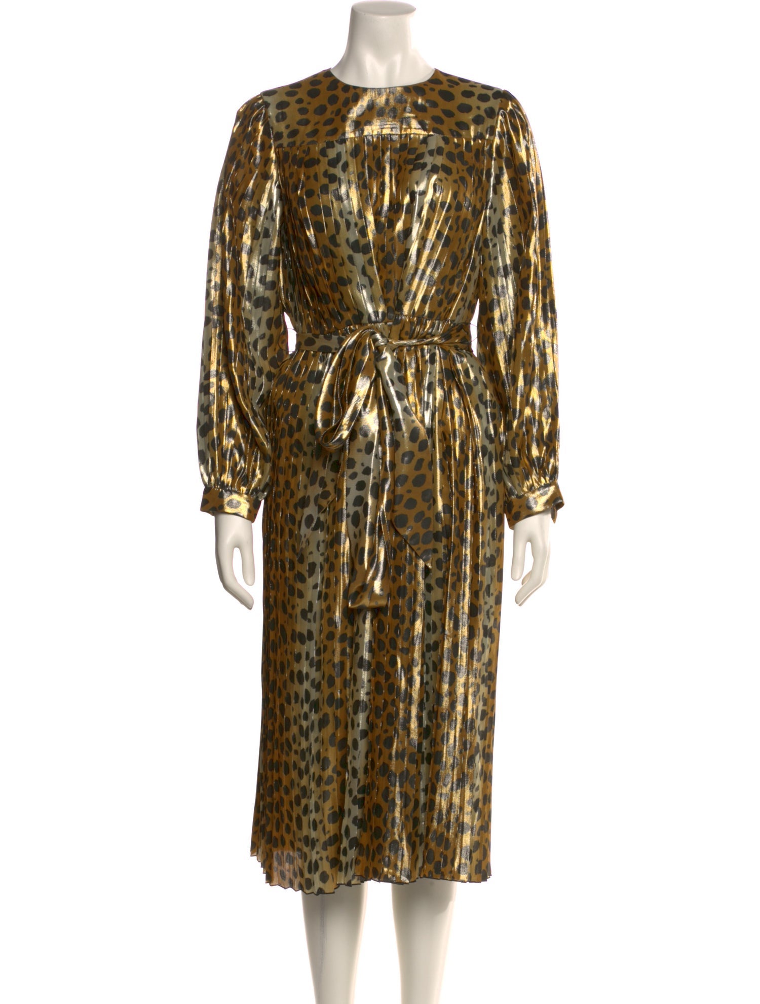 marc jacobs gold lame dress Vintage Gold Lame Cocktail Dress main image 0