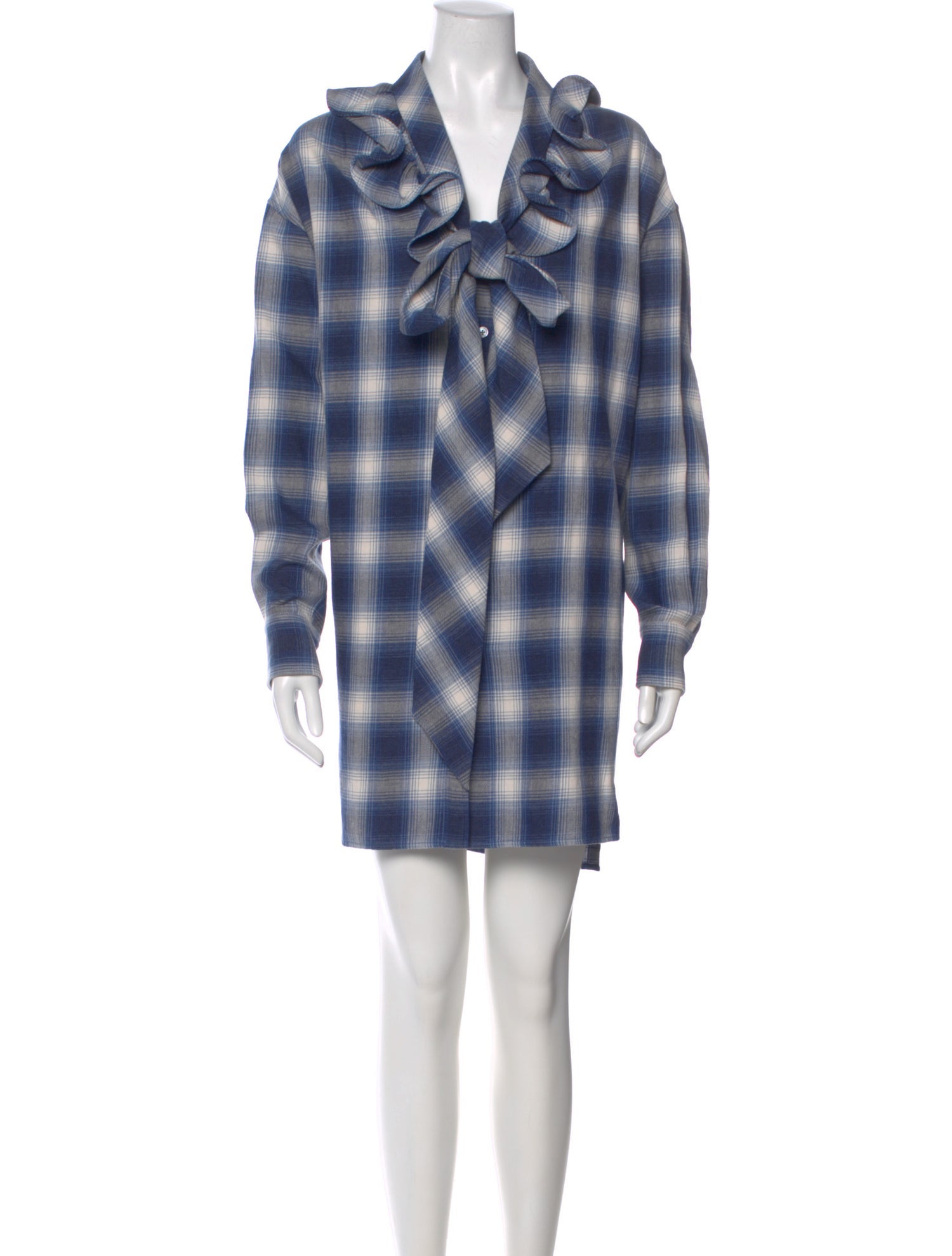 Runway Marc Jacobs Plaid Print Mini Dress w/ Tags