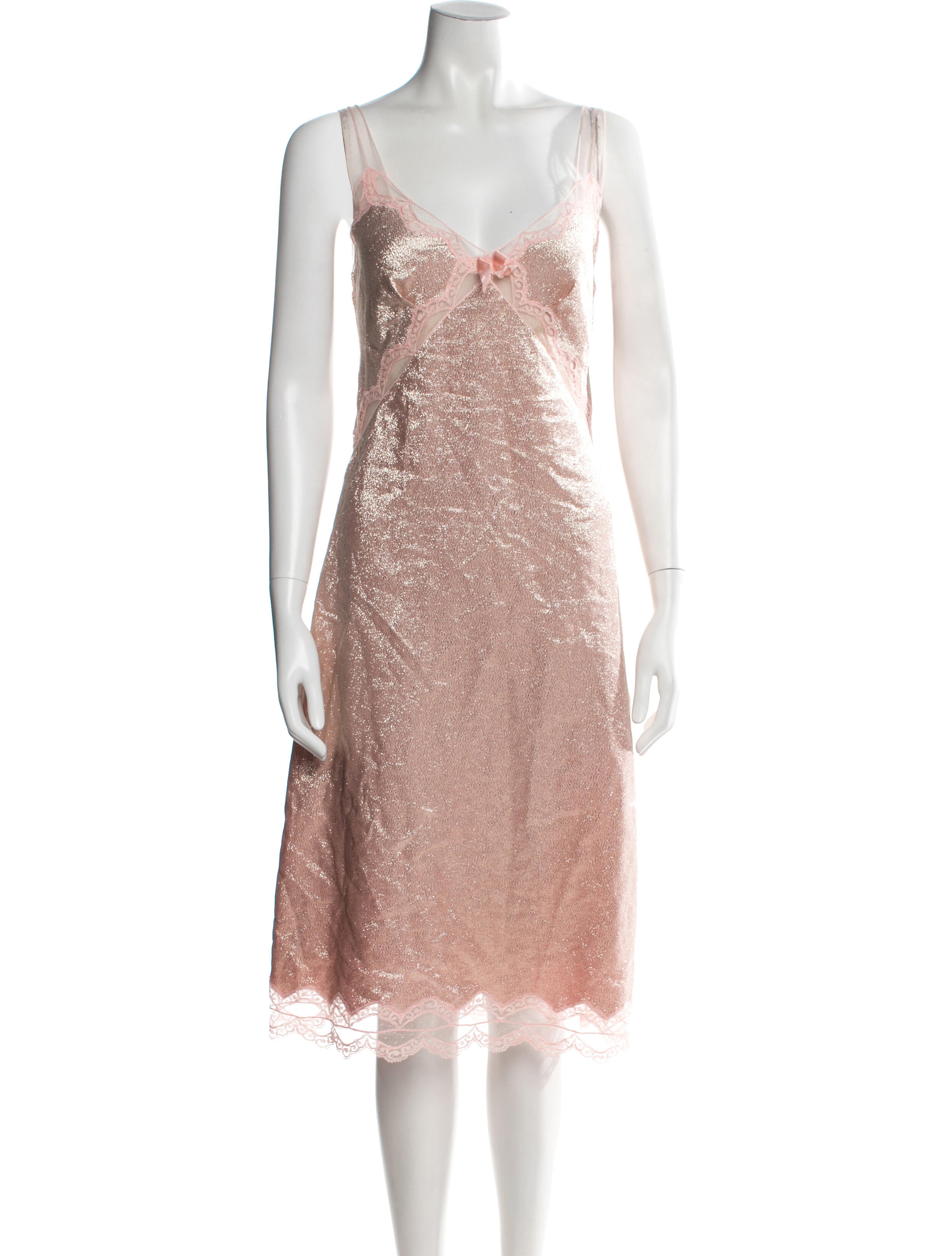 marc jacobs pink dress Marc Jacobs Satin Pop JBow Dress, Ribbon Pink, Women's, 10, Cocktail & Party Wedding Guest Dresses Satin & Silk Dresses