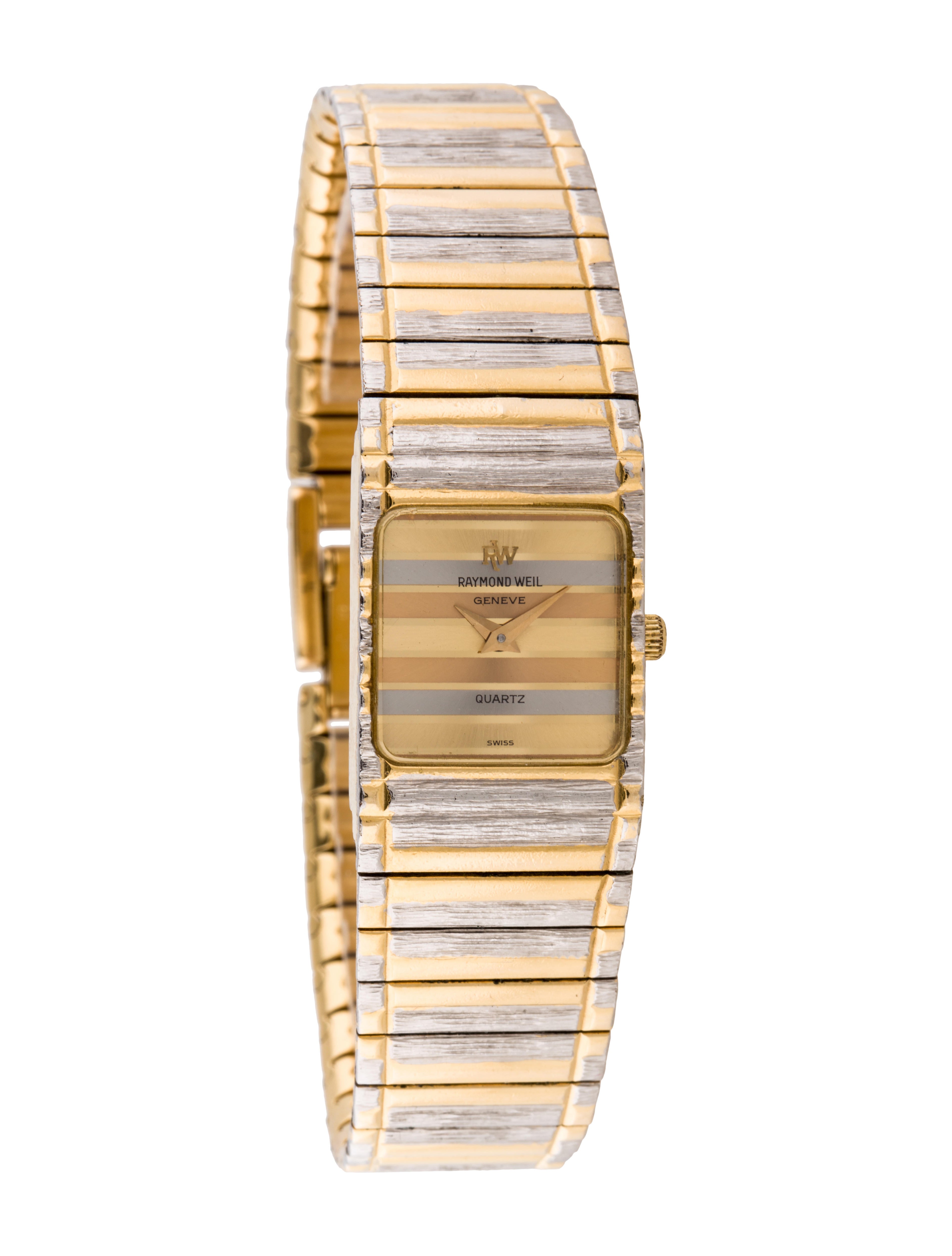 Raymond Weil Tri-Color Quartz Watch 8059 The RealReal