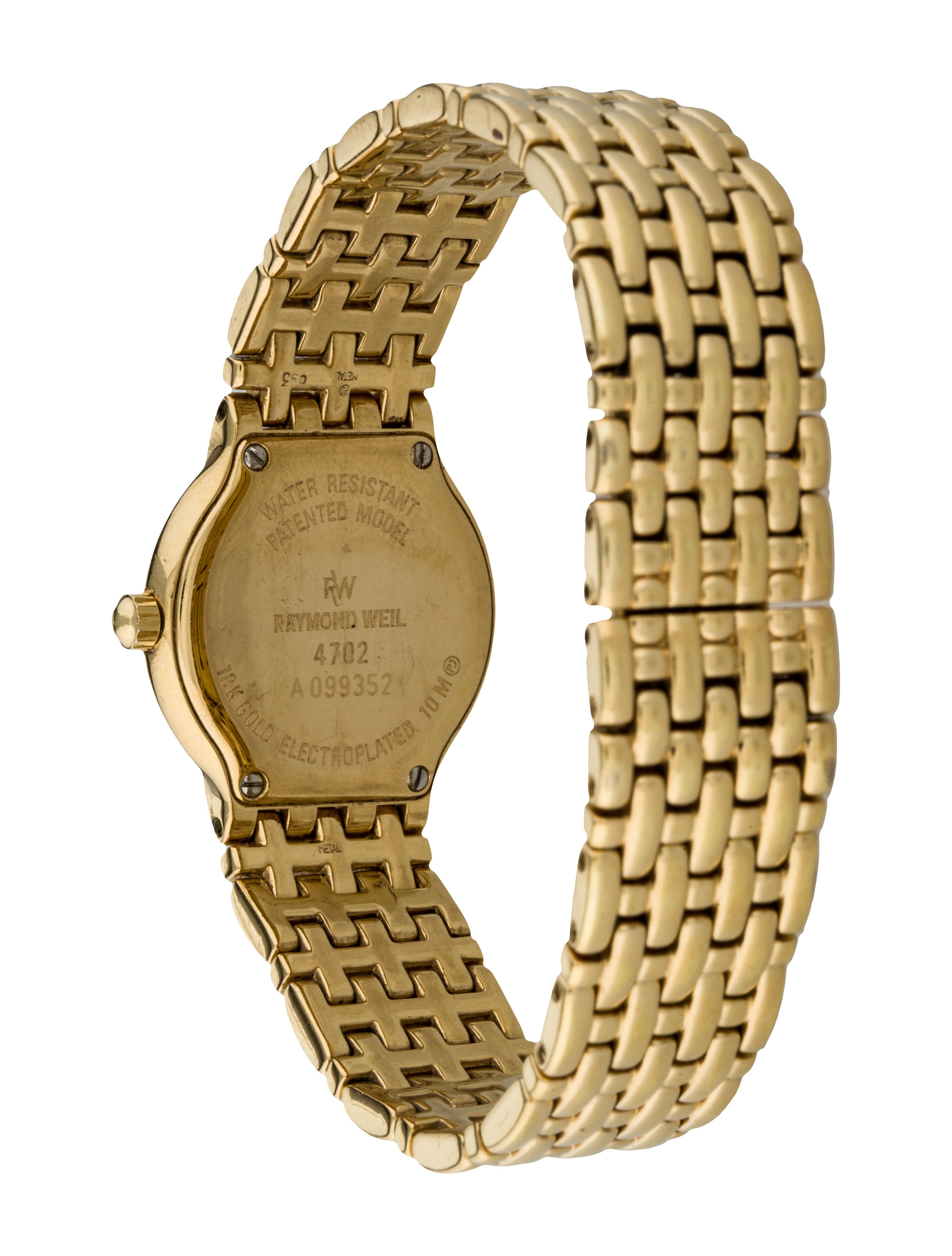 Raymond Weil Fidelio Quartz Watch - Gold - 4702 | The RealReal