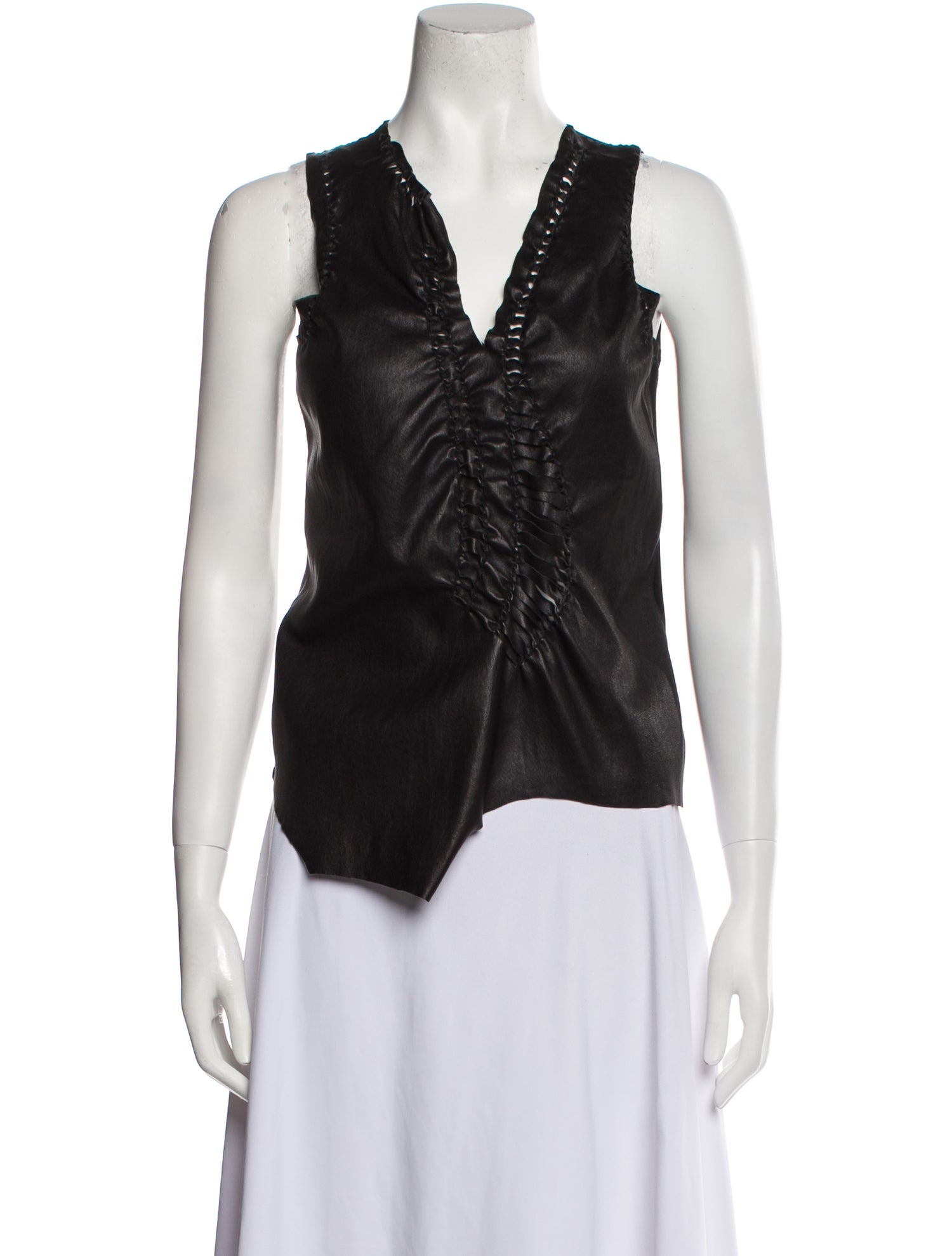Simonetta Ravizza V-Neck Sleeveless Top