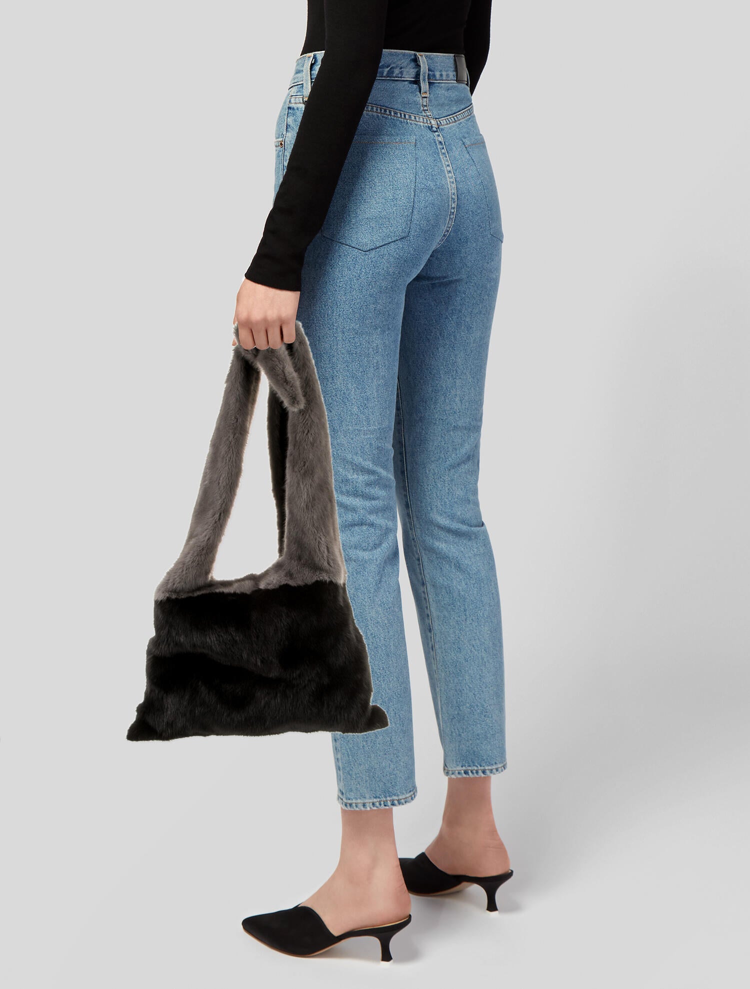 Simonetta Ravizza Fur Shoulder Bag